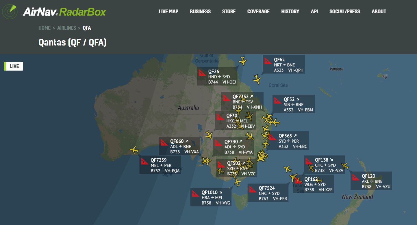 Qantas retires its Boeing 747400 VHOJU 'Lord Howe Island' delivered